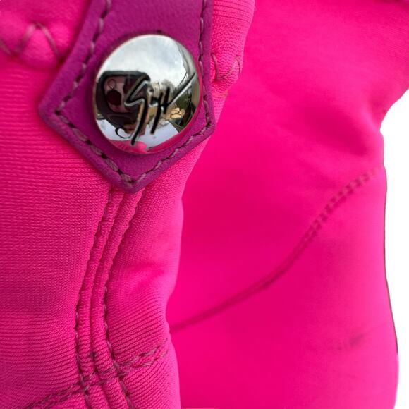 Giuseppe Zanotti Pink Stretch Sock Booties 39 4" Heel - Picture 7 of 15